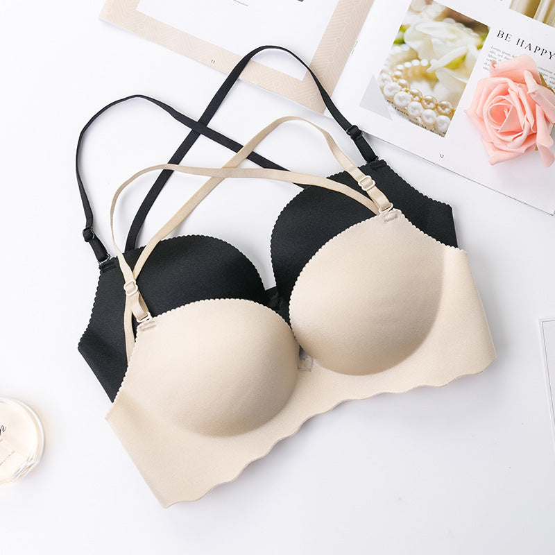 Bra without steel ring