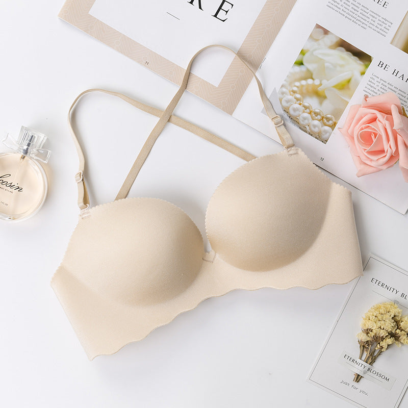 Bra without steel ring