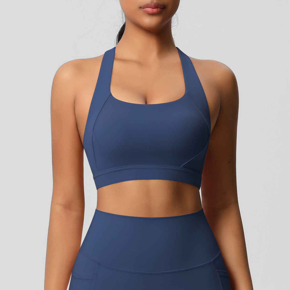 Women's Solid Color Casual Brushed Vest Sports Underwear