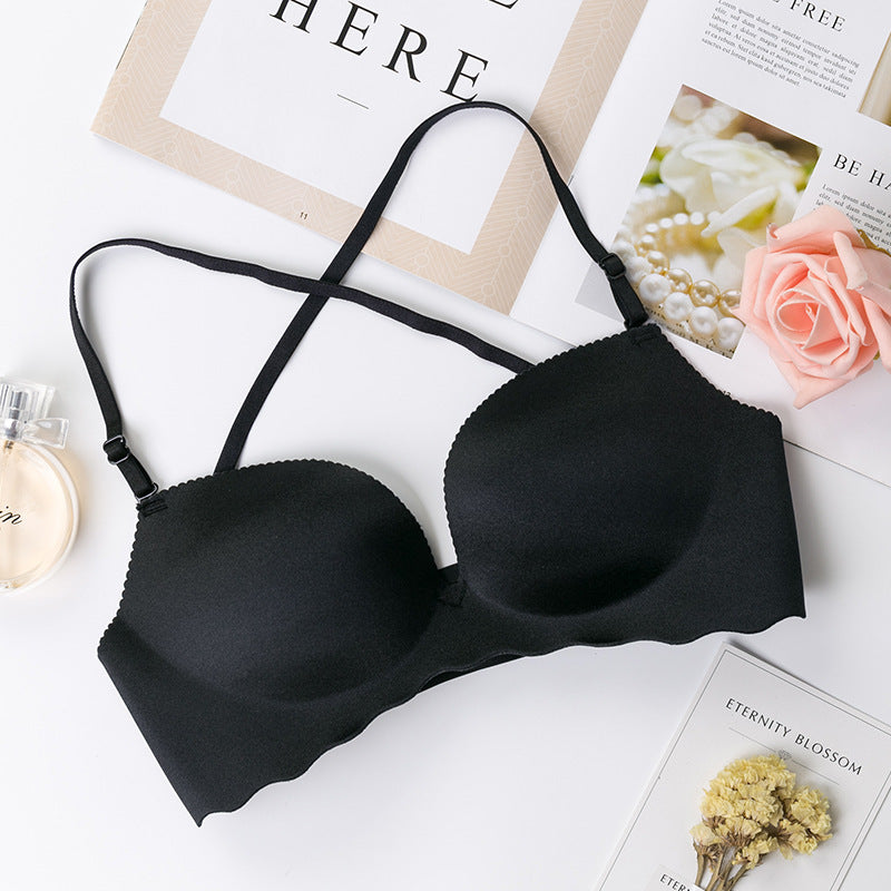 Bra without steel ring