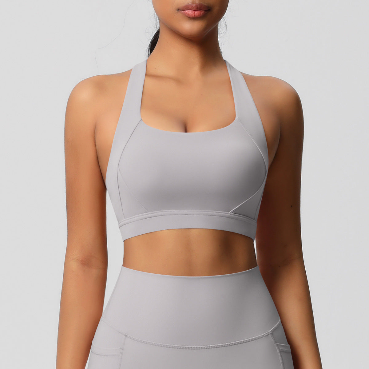 Women's Solid Color Casual Brushed Vest Sports Underwear