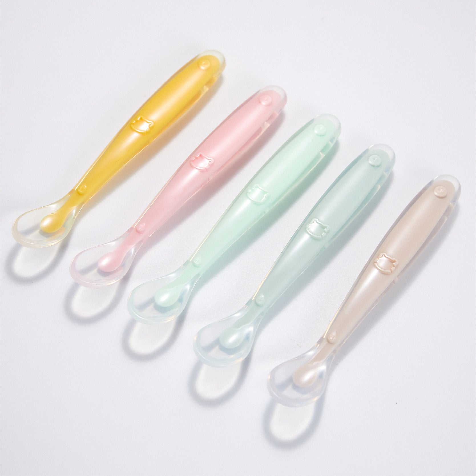 Baby Food Supplement Silicone Spoon