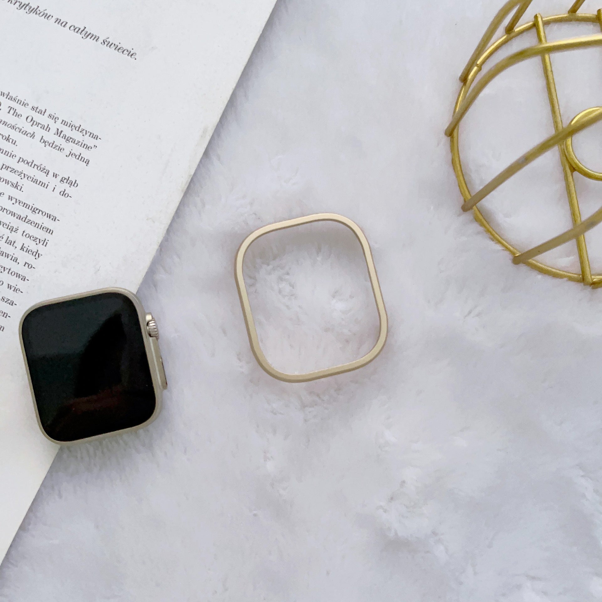 Simple And Lightweight Anti-fall Watch Metal Case