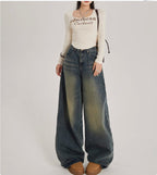 High Waisted Wide Leg Jeans For Women